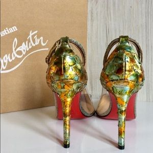 Christian Louboutin Un Bout PVC Python Cobra Pump